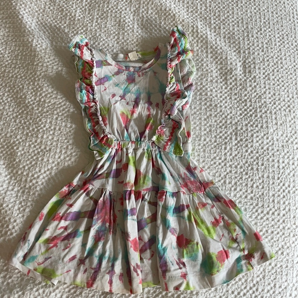 Jcrew crewcuts tie dye dress size 2